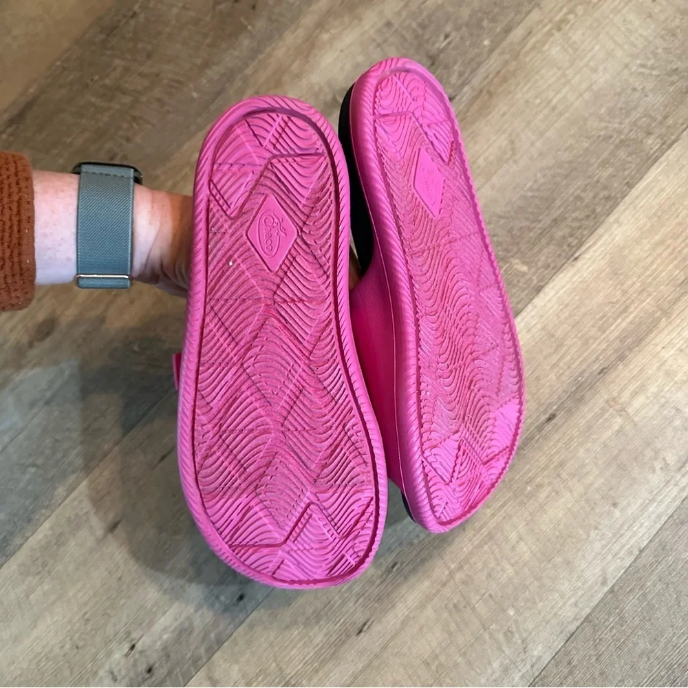 Chaco Chillos Kids Fuchsia Pink Beach Slides